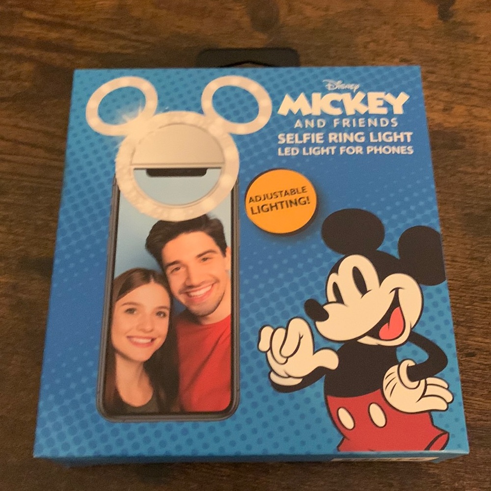 DISNEY Mickey & Friends Selfie Ring Light For Phones Mickey Mouse